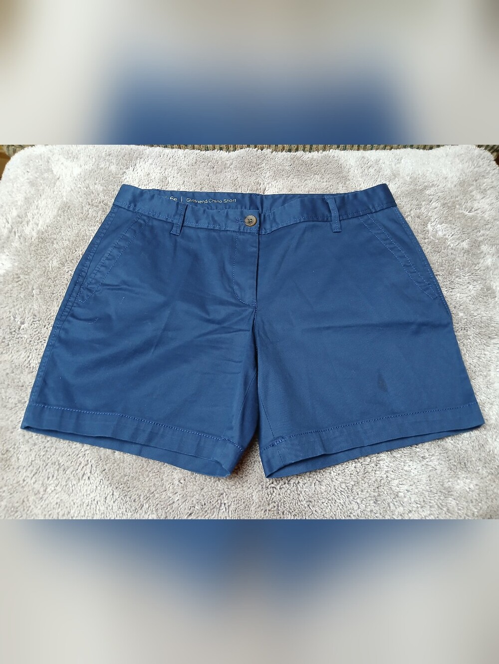 Talbots Girlfriend Chino Classic Women's Navy Shorts